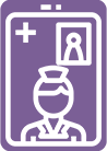 medical professional's icon