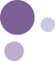 purple circles of varying sizes